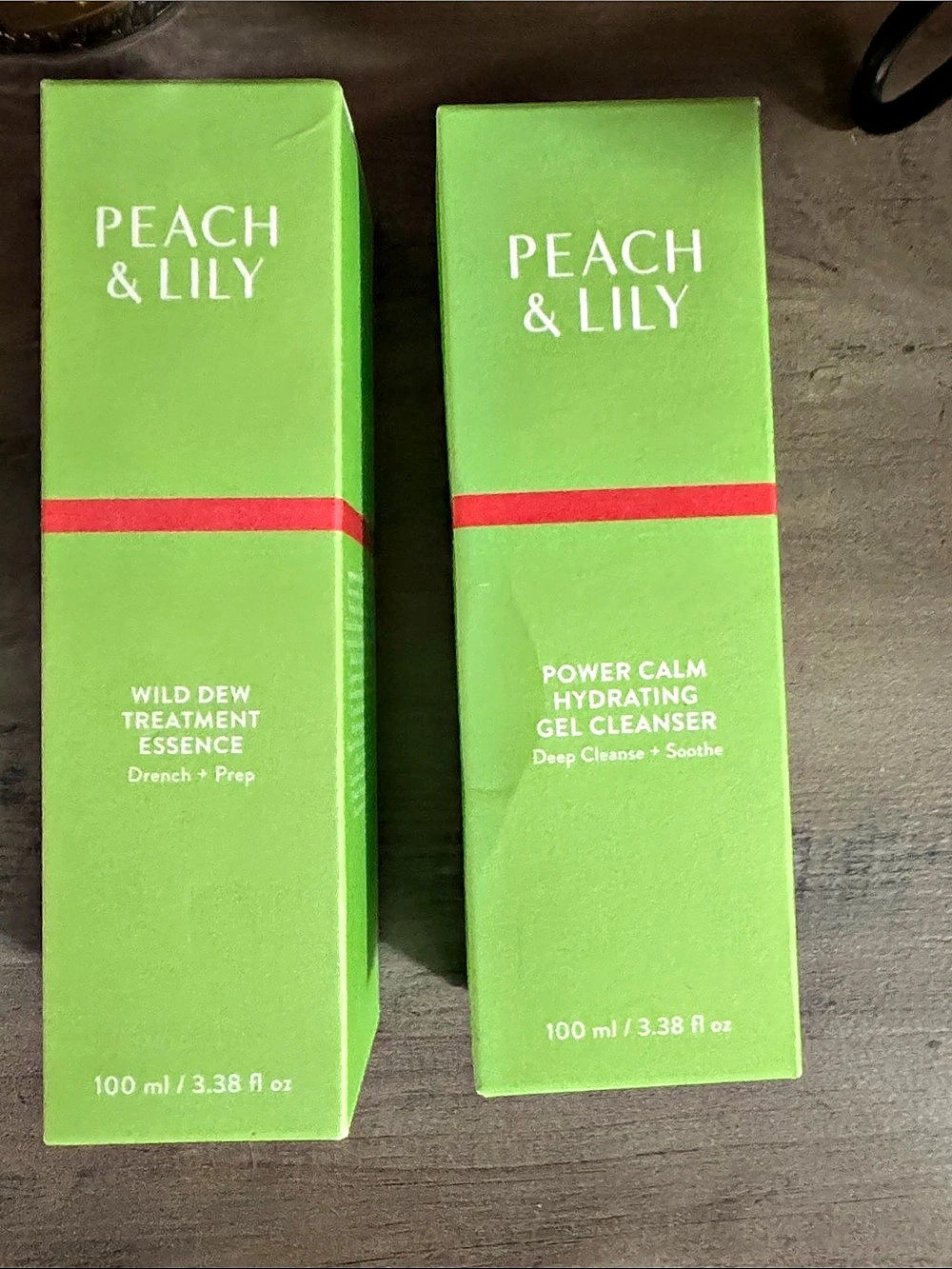 Peach & Lily Wild Dew Treatment Essence and Power Calm Hydrating Gel Cleanser